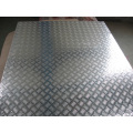 bright aluminium checkered plate